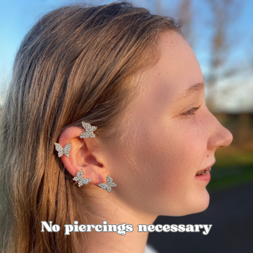 Butterfly Elegance™ Ear Cuffs