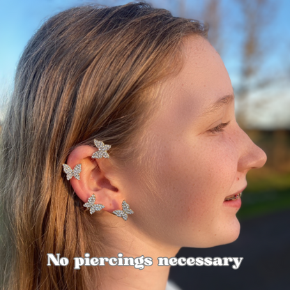 Butterfly Elegance™ Ear Cuffs