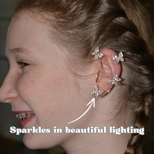 Butterfly Elegance™ Ear Cuffs