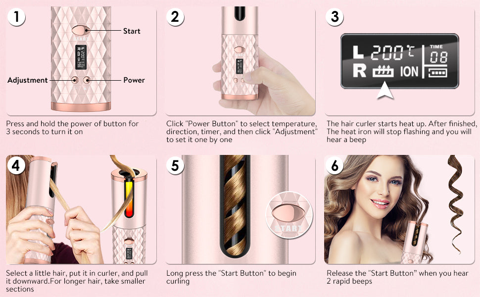 CurlBliss™ - Automatic Hair Curler