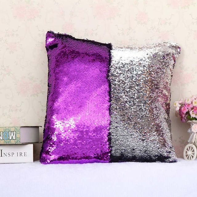 Magic Sequin Pillow Case for Fancy Mermaids